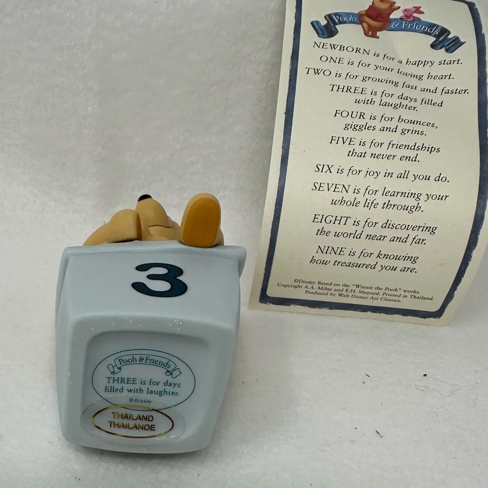 Disney Pooh & Friends Birthday Figurine
